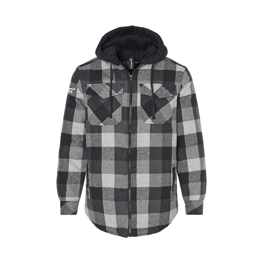 2024 NLC - Burnside Quilted Flannel Hooded Jacket